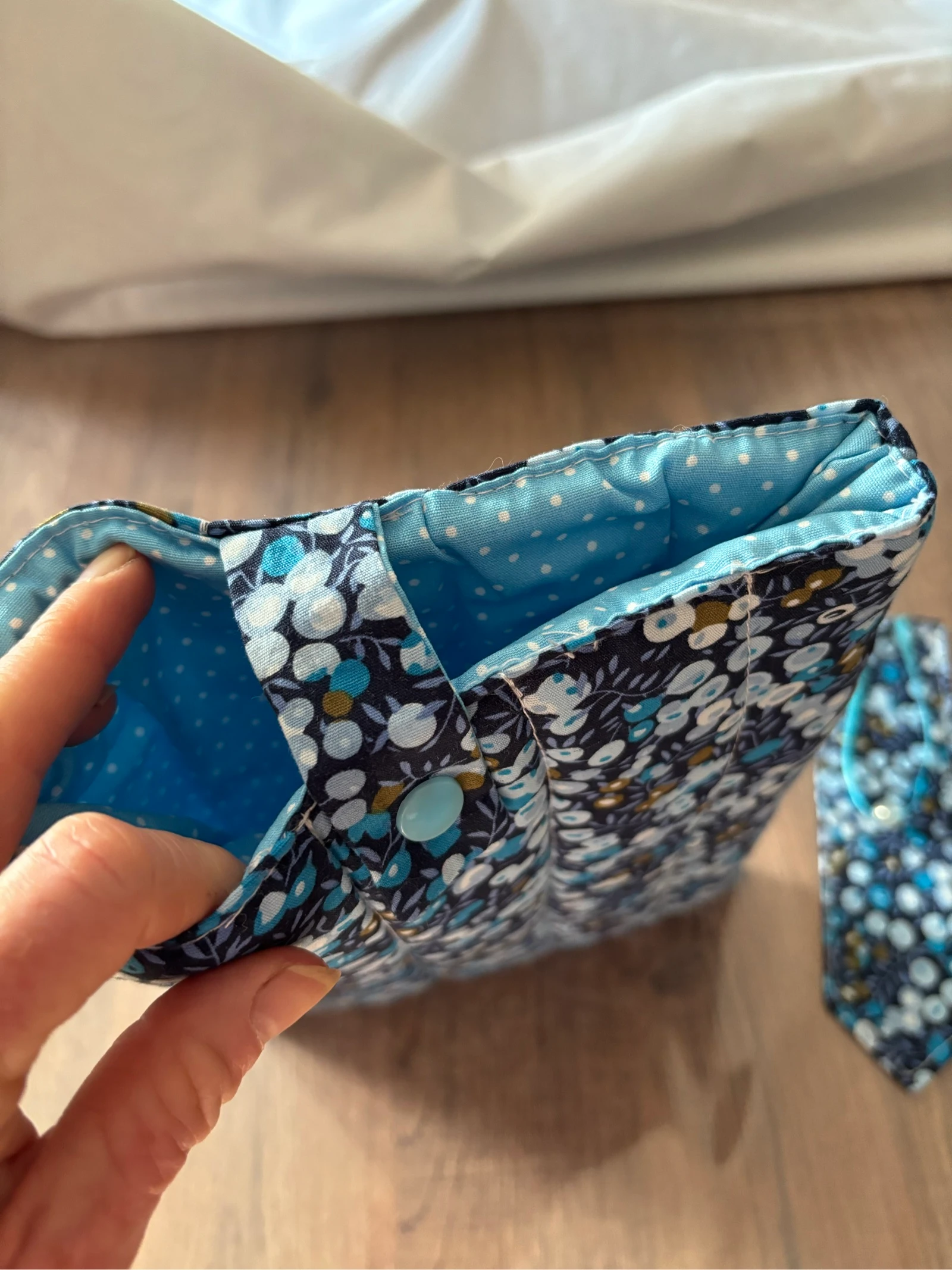 Pochette pour livre et son marque page  – photo 2